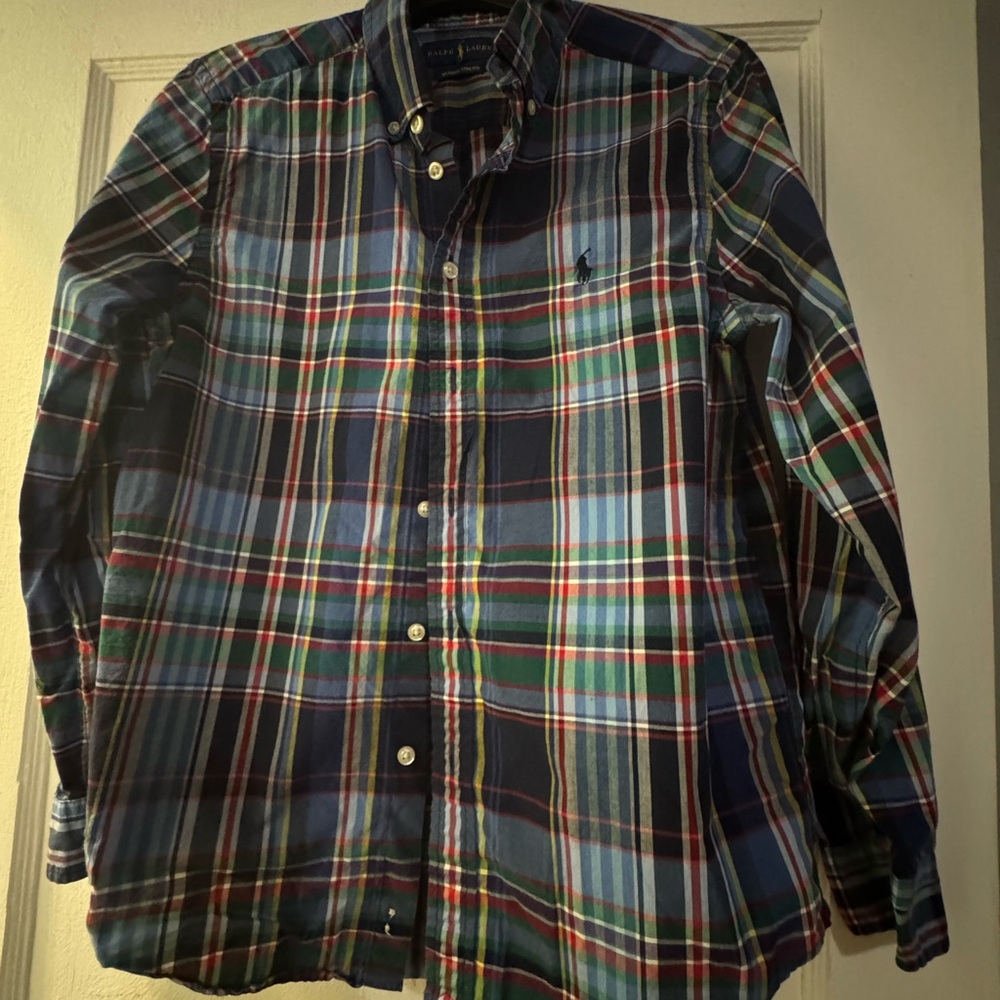 Ralph Lauren Multicolor Plaid Button-Down Shirt